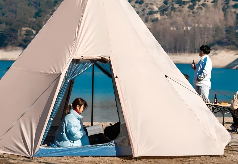 luxe pyramid tent